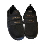 Кроссовки для становой тяги Deadlift Shoes чёрные с липучками