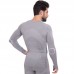 Комплект термобілизни для активного спорту чоловічий Zelart CO-2191-2193 L-XL сірий