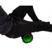 Масажний ролик (роллер) PowerPlay 4025 Massage Roller Чорно-зелений (33x15см.)