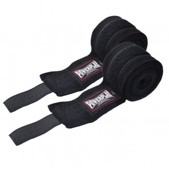 Бинти для боксу PowerPlay 3046 Чорні (3м) Бинти для боксу PowerPlay 3046 Чорні (3м)