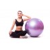 М'яч для фітнесу (фітбол) PowerPlay 4001 Ø75 cm Gymball  Фіолетовий + помпа
