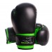 Боксерські рукавиці PowerPlay 3004 JR Classic Чорно-Зелені 8 унцій Боксерські рукавиці PowerPlay 3004 JR Classic Чорно-Зелені 8 унцій
