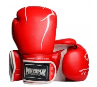 Боксерські рукавиці PowerPlay 3018 Jaguar Червоні 16 унцій