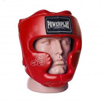 Боксерський шолом тренувальний PowerPlay 3043 Червоний XL Боксерський шолом тренувальний PowerPlay 3043 Червоний XL