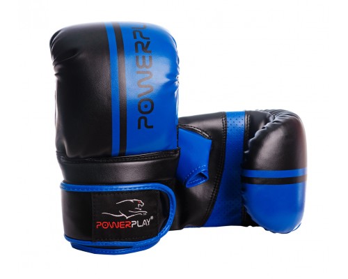 Снарядні рукавиці PowerPlay 3025 Чорно-Сині M