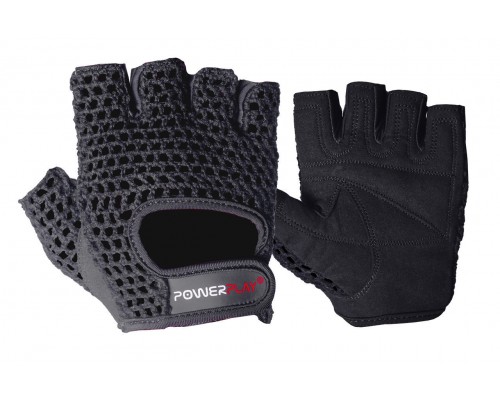 Рукавички для фітнесу PowerPlay 1953 Чорні S