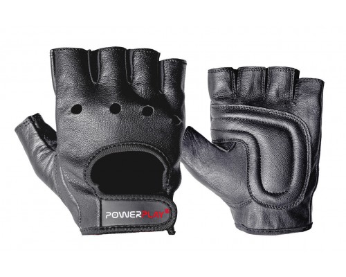Рукавички для фітнесу PowerPlay 1572 Чорні M