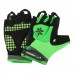 Велорукавички жіночі PowerPlay 5284 B Зелені XS
