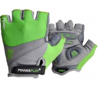 Велорукавички жіночі PowerPlay 5277 D Зелені XS
