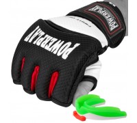 Рукавиці для MMA PowerPlay 3075 Чорні-Білі L