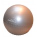 М'яч для фітнесу (фітбол) напівмасажний PowerPlay 4003 Ø65 cm Gymball  Сірий + помпа