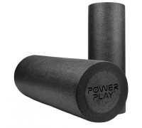 Масажний ролик (роллер) гладкий PowerPlay 4021 Fitness Roller Чорний (60x15см.) Масажний ролик (роллер) гладкий PowerPlay 4021 Fitness Roller Чорний (60x15см.)