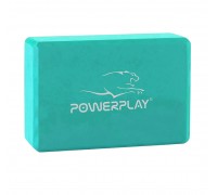 Блок для йоги PowerPlay 4006 Yoga Brick М'ятний Блок для йоги PowerPlay 4006 Yoga Brick М'ятний