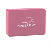 Блок для йоги PowerPlay 4006 Yoga Brick Рожевий Блок для йоги PowerPlay 4006 Yoga Brick Рожевий