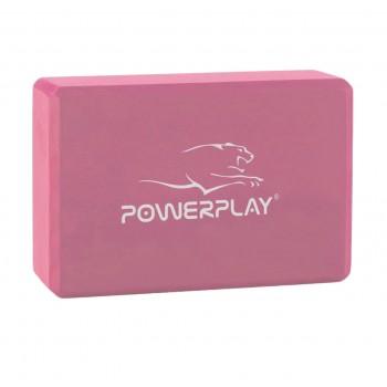 Блок для йоги PowerPlay 4006 Yoga Brick Рожевий Блок для йоги PowerPlay 4006 Yoga Brick Рожевий