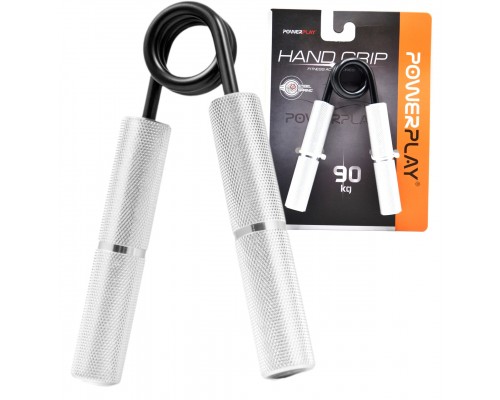 Еспандер-ножиці алюмінієвий PowerPlay 4322 (90 кг) PRO+  Срібний