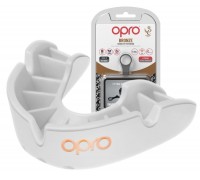 Капа боксерська OPRO Bronze While (art.002184006)