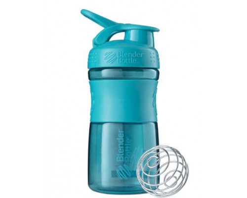 Шейкер спортивний (пляшка) BlenderBottle SportMixer Flip 20oz/590ml Teal