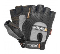 Рукавички для фітнесу Power System PS-2500 Power Plus Black/Grey S
