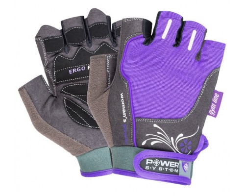 Рукавички для фітнесу Power System PS-2570 Woman’s Power жіночі Purple XS