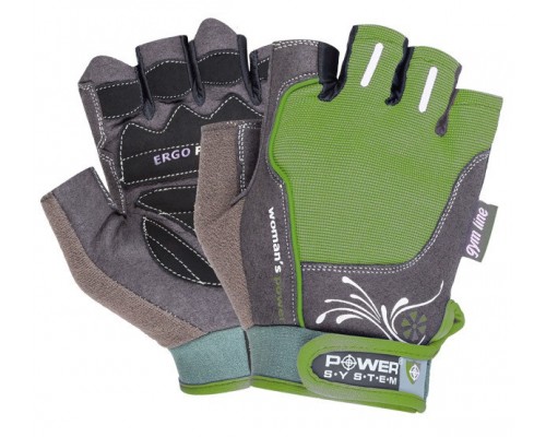 Рукавички для фітнесу Power System PS-2570 Woman’s Power жіночі Green XS
