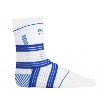 Бандаж на гомілкостоп Power System PS-6009 Ankle Support Pro Blue/White (1шт.) L/XL