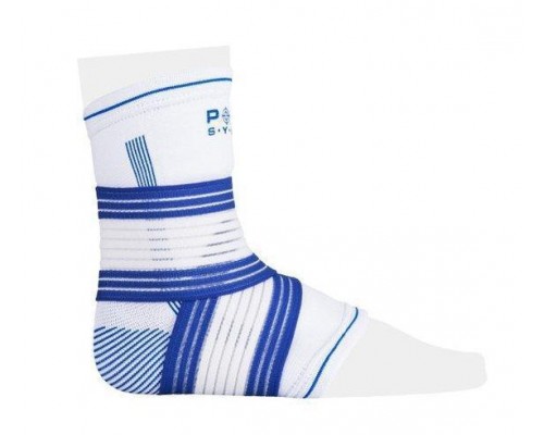 Бандаж на гомілкостоп Power System PS-6009 Ankle Support Pro Blue/White (1шт.) L/XL