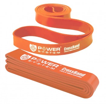 Еспандер-петля (гумка для фітнесу і кроссфіту) Power System PS-4052 CrossFit Level 2 Orange (опір 10-35 кг) Еспандер-петля (гумка для фітнесу і кроссфіту) Power System PS-4052 CrossFit Level 2 Orange (опір 10-35 кг)