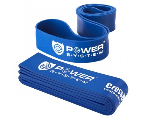 Еспандер-петля (гумка для фітнесу і кроссфіту) Power System PS-4054 CrossFit Level 4 Blue (опір 22-50 кг)