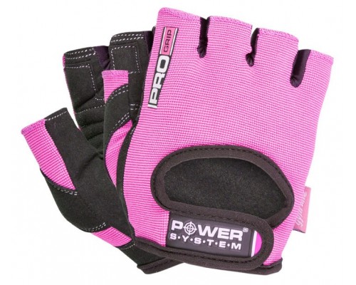 Рукавички для фітнесу Power System PS-2250 Pro Grip жіночі Pink XS