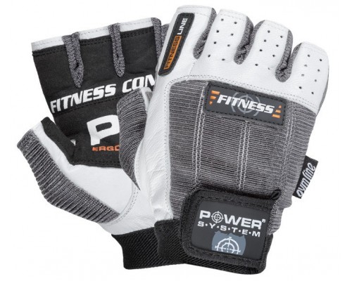 Рукавички для фітнесу Power System PS-2300 Fitness Grey/White XL