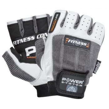 Рукавички для фітнесу Power System PS-2300 Fitness Grey/White XXL