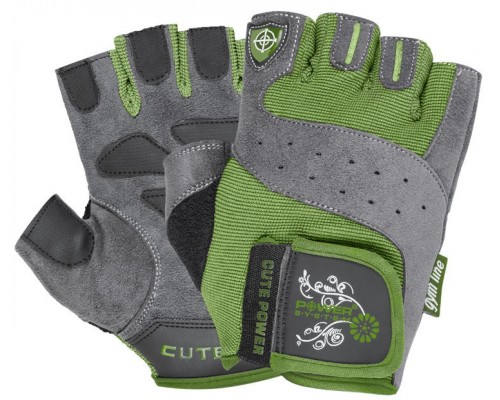 Рукавички для фітнесу Power System PS-2560 Cute Power жіночі Green S