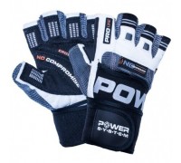 Рукавички для фітнесу Power System PS-2700 No Compromise Grey/White S