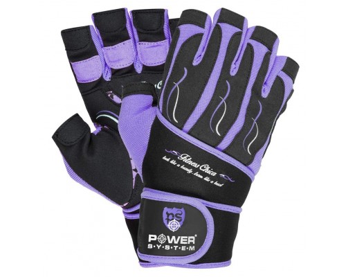 Рукавички для фітнесу Power System PS-2710 Fitness Chica жіночі Purple XS