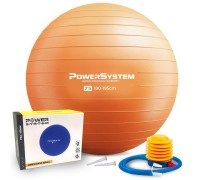 М'яч для фітнесу (фітбол) Power System PS-4013 Ø75 cm PRO Gymball Orange