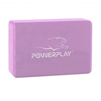 Блок для йоги PowerPlay 4006 Yoga Brick Фіолетовий Блок для йоги PowerPlay 4006 Yoga Brick Фіолетовий