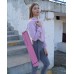 Килимок для йоги та фітнесу PowerPlay 4010 PVC Yoga Mat Рожевий (173x61x0.6)
