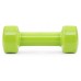 Гантель вінілова PowerPlay 4125 Achilles 3 кг. Зелена (1шт.)