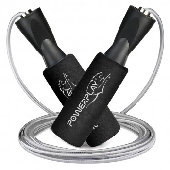 Скакалка швидкісна з підшипниками PowerPlay 4209 Sport Jump Rope Чорна (3m.) Скакалка швидкісна з підшипниками PowerPlay 4209 Sport Jump Rope Чорна (3m.)