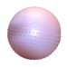 М'яч для фітнесу (фітбол) напівмасажний PowerPlay 4003 Ø65 cm Gymball  Ліловий + помпа