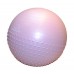 М'яч для фітнесу (фітбол) напівмасажний PowerPlay 4003 Ø65 cm Gymball  Ліловий + помпа