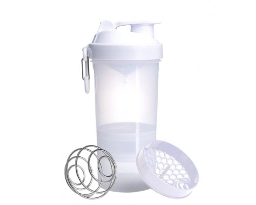 Шейкер спортивний SmartShake Original2GO 600ml Pure White