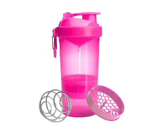 Шейкер спортивний SmartShake Original2GO 600ml Neon Pink