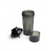 Шейкер спортивний SmartShake Slim 500ml Black
