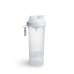 Шейкер спортивний SmartShake Slim 500ml Pure White