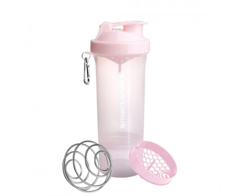 Шейкер спортивний SmartShake Slim 500ml Cotton Pink (Light Lavender)