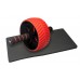 Колесо для преса Power System PS-4107 Full Grip AB Red + килимок Red/Black
