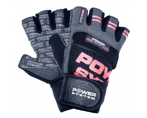 Рукавички для фітнесу Power System PS-2800 Power Grip Red M