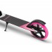 Самокат із ручним тормозом Razzo CITY 200 мм. алюмінієвий HUL1-200 Black/Pink